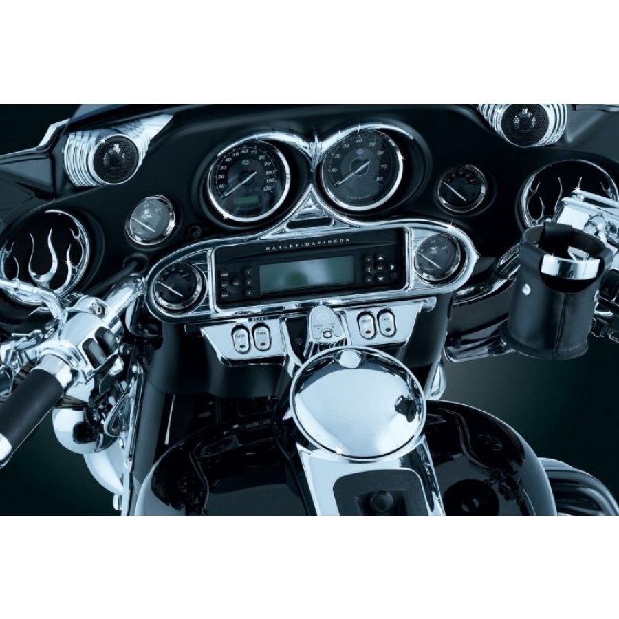 Chromowana nakładka na liczniki motocykla Harley Davidson 
