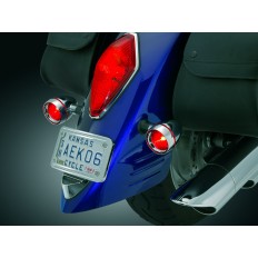 Chromowane nakładki na kierunkowskazy motocyklowe Honda VTX1800 VTX1300 Kawasaki