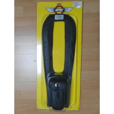 Braided gas tank divider with removable pouch